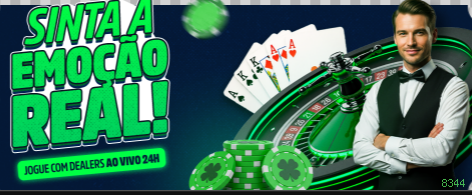 Cassino 8344 - mesas ao vivo e jogos